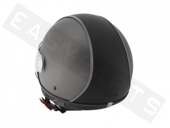 Helmet Demi Jet PIAGGIO Carbonskin Matt Dust Grey 785/A
